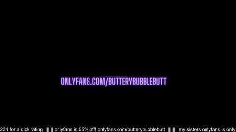 butterybubblebutt @ chaturbate on 20240129